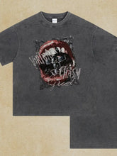 Men's Graphic Round Neck Half Sleeve T-Shirt Mens Tops