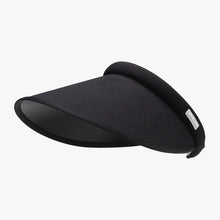 Wide Brim PVC Sun Hat Black One Size Hats
