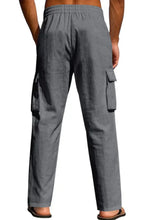 Men's Full Size Drawstring Pants with Pockets Plus Size Woman Sweatpants