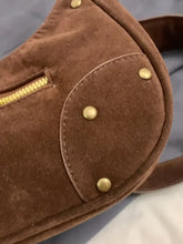 Suede Adjustable Strap Shoulder Bag Shoulder Bags