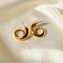 18K Gold-Plated Stainless Steel Earrings Earrings