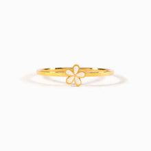 925 Sterling Silver Enamel Flower Ring Rings