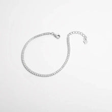 925 Sterling Silver Inlaid Zircon Bracelet Necklaces