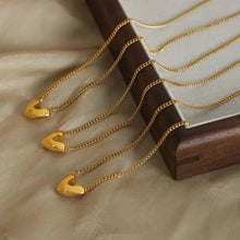 Gold-Plated Heart Pendant Necklace Necklaces