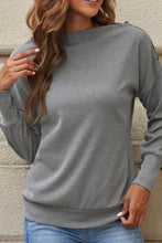 Single Shoulder Long Sleeve Sweatshirt with Zip Woman Sweatshirts