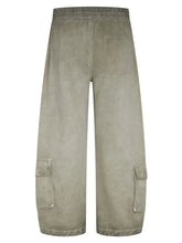 Men's Casual Loose Cargo Pants with Drawstring Waist Woman Sweatpants