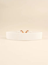 Geometric Buckle Elastic Wide Belt Belts