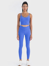Millennia Double Strap Ribbed Sports Cami Woman Activewear