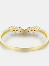 925 Sterling Silver Inland Zircon Ring Rings