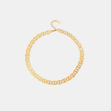 18K Gold-Plated Stainless Steel Chain Necklace Necklaces