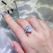 2 Carat Moissanite 925 Sterling Silver Ring Rings