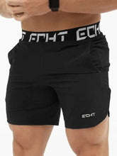 Men's Letter Elastic Waist Active Shorts Mens Bottoms