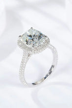 Adored 6 Carat Moissanite Halo Ring Rings