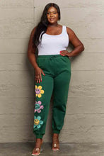 Simply Love Simply Love Full Size Drawstring Flower Graphic Long Sweatpants Woman Sweatpants
