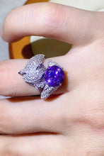 2 Carat Moissanite Adjustable Animal Bypass Ring Rings