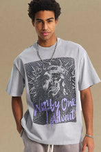 Men's Graphic Round Neck Short Sleeve T-Shirt Mens Tops