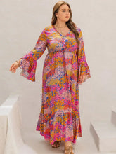 Colorful Floral Print Viscose Maxi Dress Maxi Dresses
