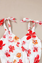 Floral Tie-Strap Bodysuit for Women Woman Bodysuits