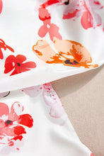 Floral Tie-Strap Bodysuit for Women Woman Bodysuits