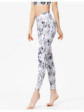 Galaxy Print Leggings with Blue Trim for Women Woman Leggings