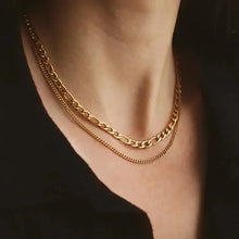 Gold Layered Necklaces Stainless Steel Fashion Jewelry Fashion Jewelry