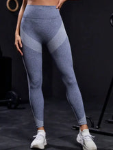 Gray Athletic Leggings Basic Style Highly Stretchy for Women Woman Leggings