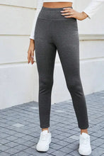 Gray High-Waisted Stretch Leggings for Women Woman Leggings