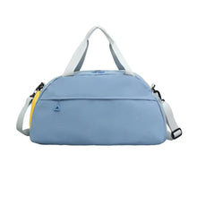 Large Nylon Travel Duffel Bag with Shoulder Strap Light Blue One Size Travel Bags