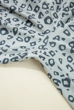 Leopard High Waist Side Bow Pants Woman Pants