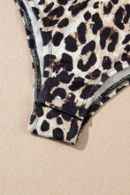 Leopard Print Sleeveless Bodysuit for Women Woman Bodysuits