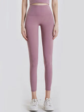 Mauve High-Waisted Stretch Leggings for Women Lilac Woman Leggings