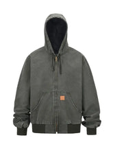 Men's Olive Green Hooded Bomber Jacket Army Green Men Outerwear
