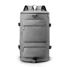 Mint Green Oxford Duffel Backpack Large Travel Bag Gray One Size Travel Bags