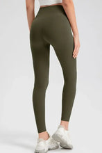 Olive Green High Stretch Nylon Leggings for Women Woman Leggings