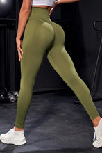 Olive Green High Waisted Stretch Leggings for Women Woman Leggings
