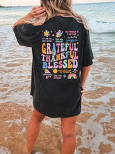 Oversized Black T Shirt with Colorful Inspirational Text for Women Black Woman T Shirts