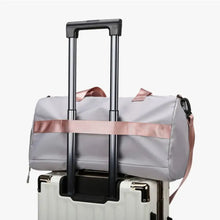 Oversized Oxford Cloth Duffel Bag with Shoulder Strap and Pockets Travel Bags