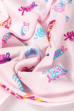 Pink Christmas Nightgown with Pockets and Slightly Stretchy Material Dresses