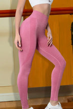 Pink High-Waisted Athletic Leggings for Women Woman Leggings