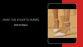 Point Toe Stiletto Pumps video preview