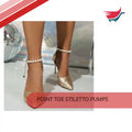 Point Toe Stiletto Pumps video preview