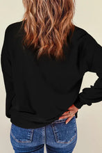Pumpkin Dropped Shoulder Sweatshirt Woman Sweatshirts