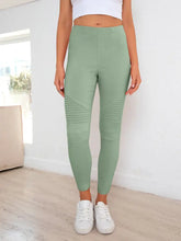 Sage Green Moto Leggings for Women Woman Leggings