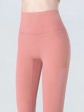 Salmon Athletic Leggings for Women Cropped High Stretch Pink Activewear Woman Leggings