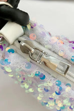 Small Sequin Shoulder Bag in Polyester Shoulder Bags