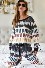 Tie Dye Soft Knit Jersey Pajama Set for Women Woman T Shirts