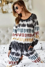 Tie Dye Soft Knit Jersey Pajama Set for Women Woman T Shirts