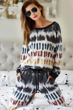 Tie Dye Soft Knit Jersey Pajama Set for Women Woman T Shirts