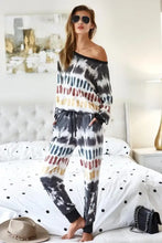 Tie Dye Soft Knit Jersey Pajama Set for Women Woman T Shirts