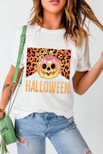 White Halloween Graphic T Shirt for Women Woman T Shirts